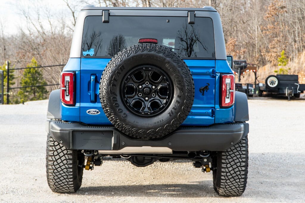 2021 Ford Bronco Advanced 4x4 First Edition Lightning Blue Metallic 4 Door for sale